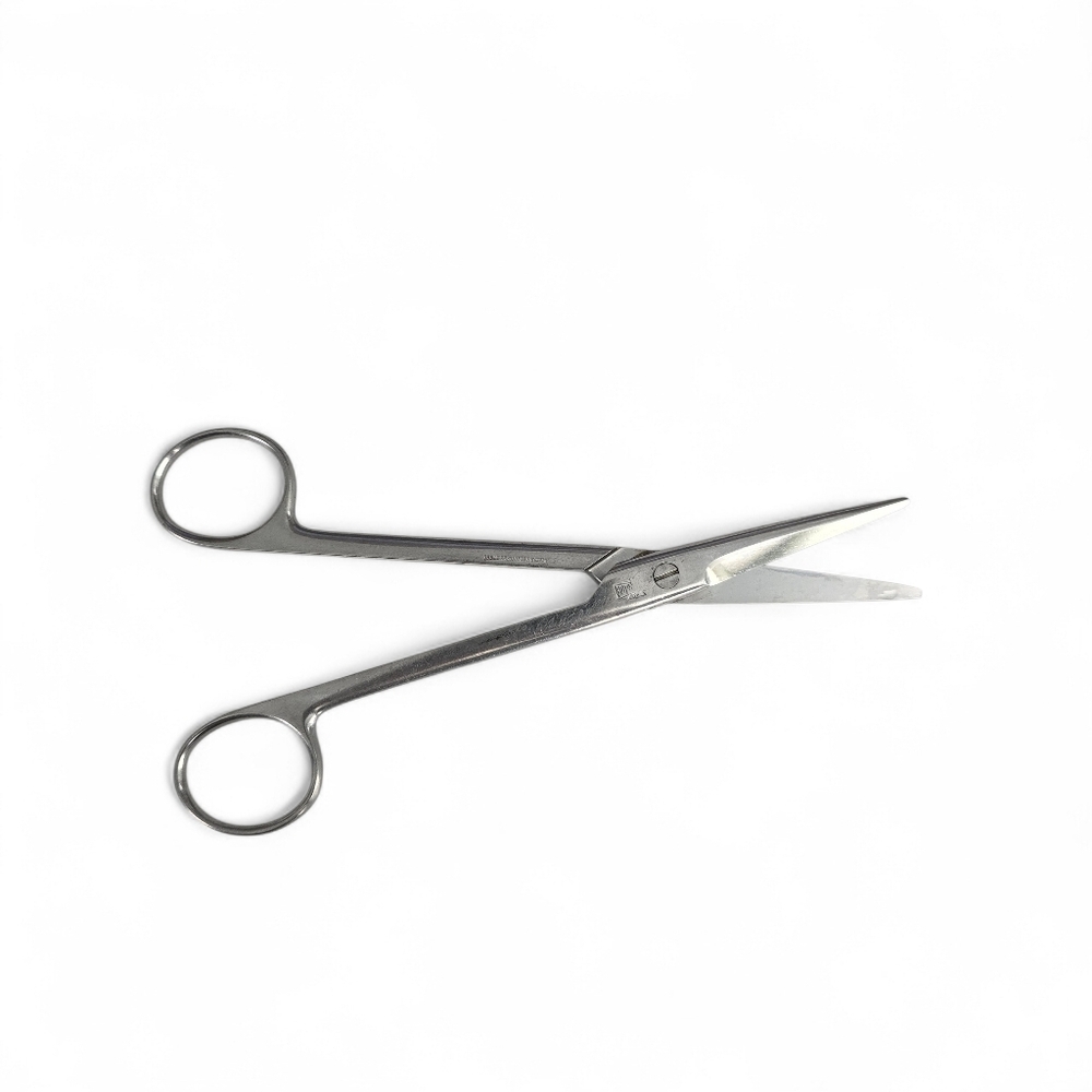 Vintage German Stainless Steel Surgical / Barber Shears – 10” - Picture 2 of 11